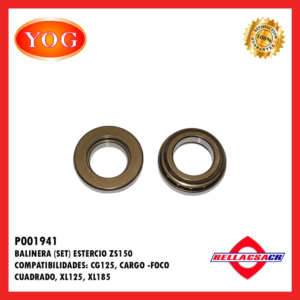 SET BALINERA ESTERCIO CANASTILLA CGL125