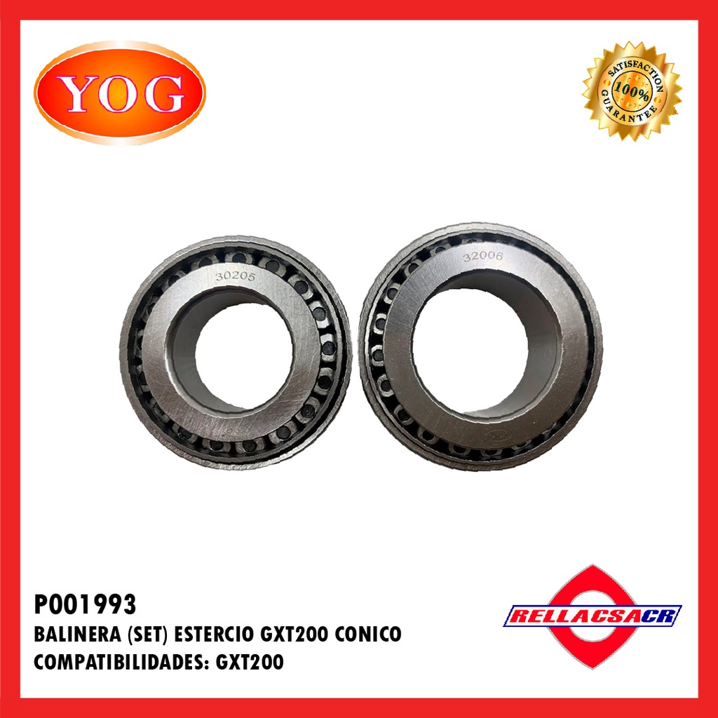 SET BALINERA ESTERCIO CONICO GXT200