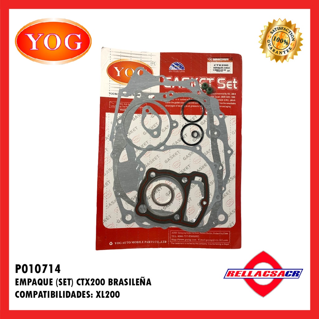 EMPAQUE COMPLETO XL 200 (KBB)