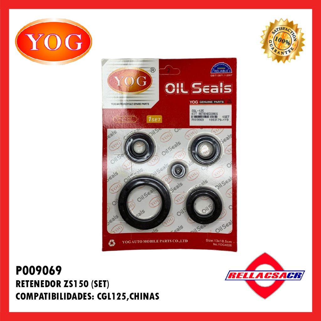 RETENEDORES COMPLETOS ZS150-7