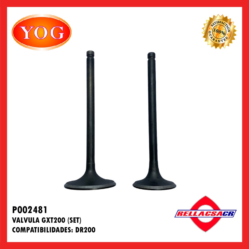 VALVULA GXT 200 (SET) 