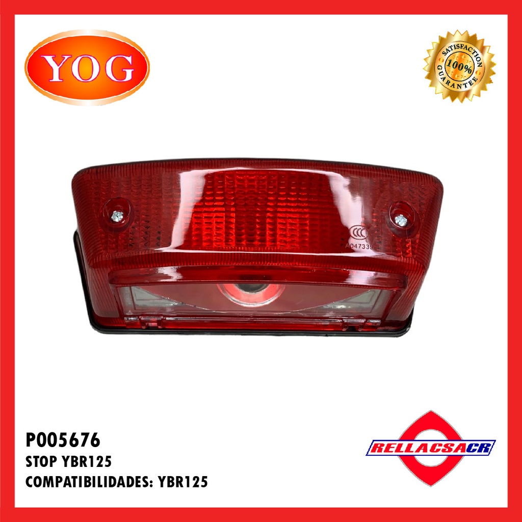 STOP YBR 125 ED