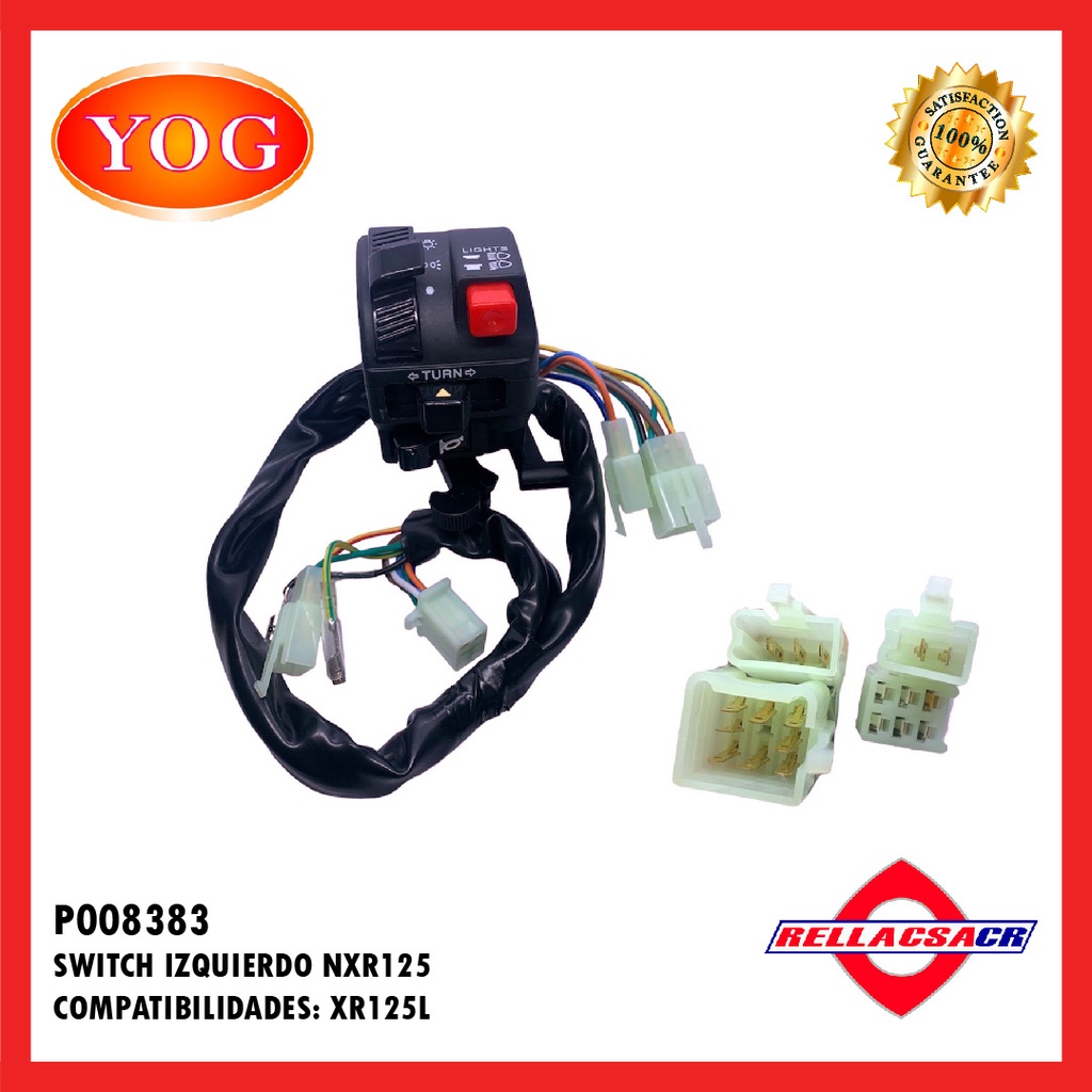 SWITCH IZQUIERDO NXR125