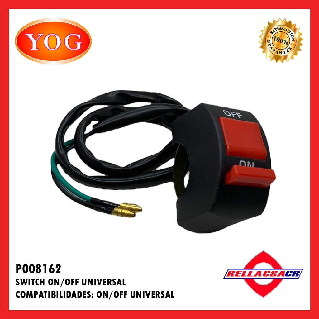 SWITCH ON/OFF UNIVERSAL