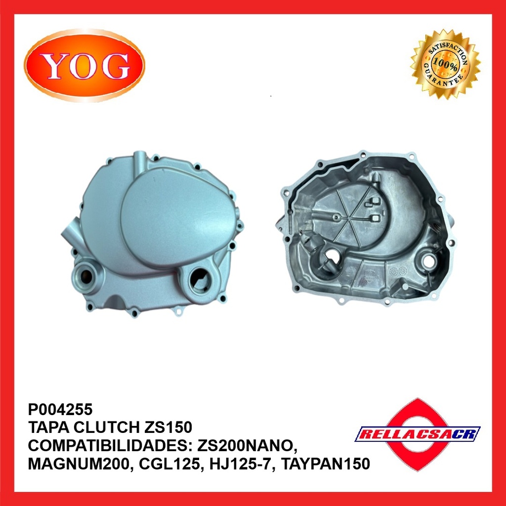 TAPA CLUTCH ZS150-7
