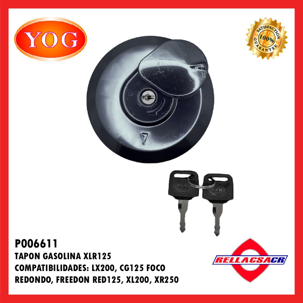 TAPON GASOLINA XR150 L/XLR125/LX200/CG125F.RED/XL200/XR250