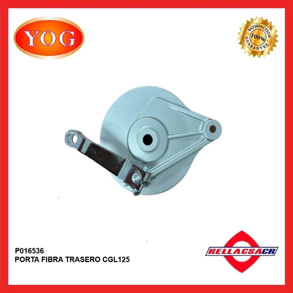 PORTA FIBRAS TRASERO CGL125