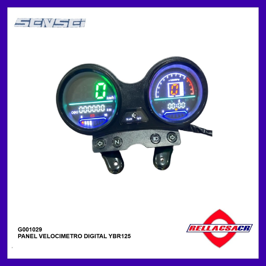 PANEL VELOCIMETRO DIGITAL YBR125