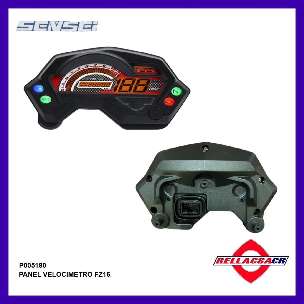 PANEL VELOCIMETRO FZ16