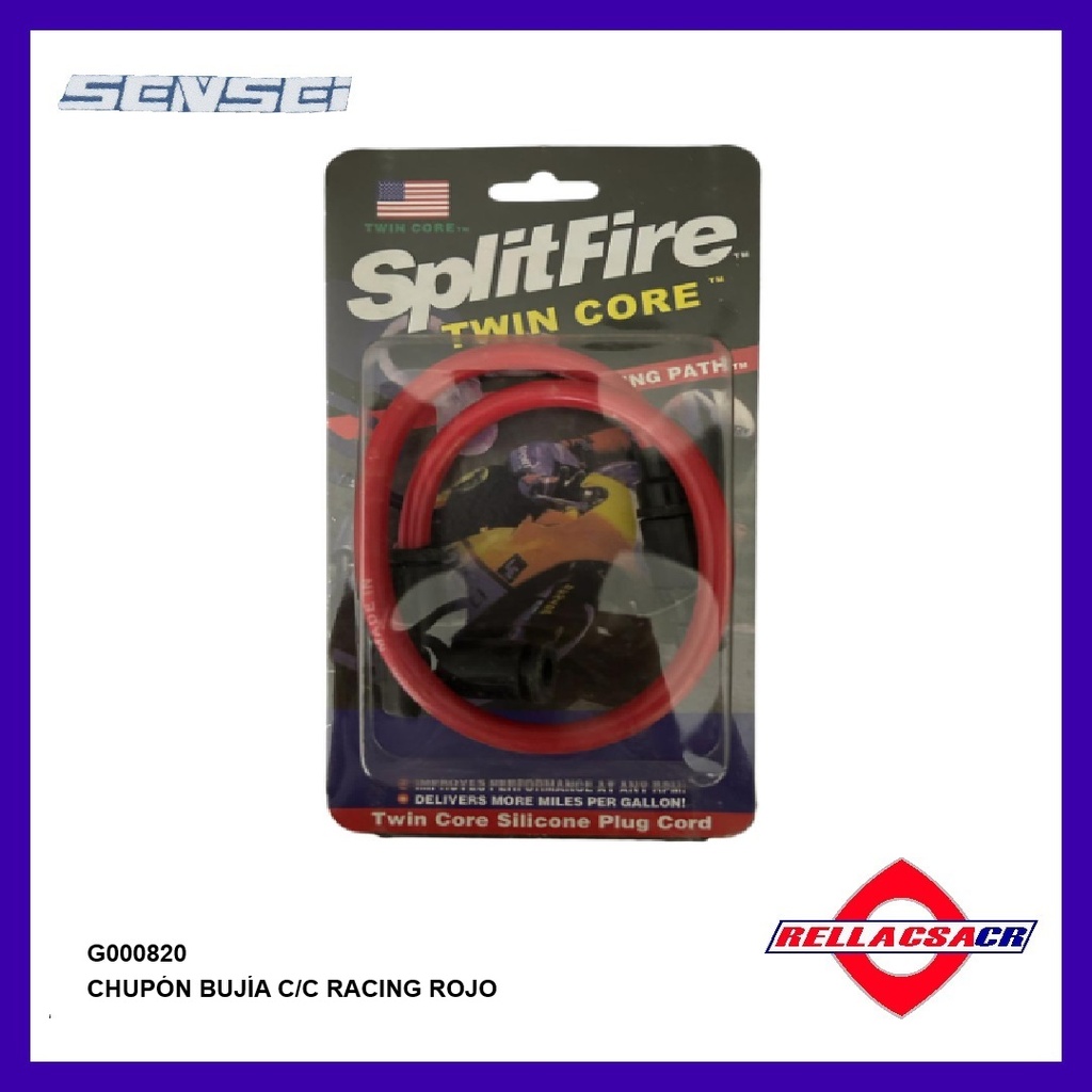 CHUP흁 BUJ페 C/C RACING ROJO