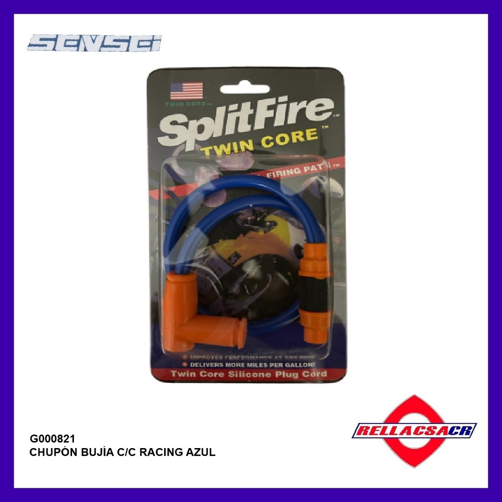 CHUP흁 BUJ페 C/C RACING AZUL