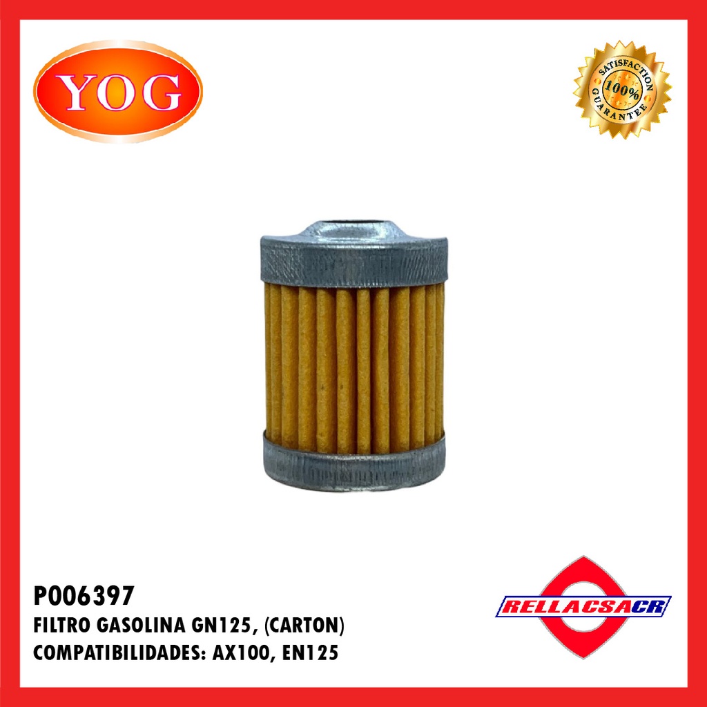 FILTRO GASOLINA GN125 H (CARTON / 10 UNDS)