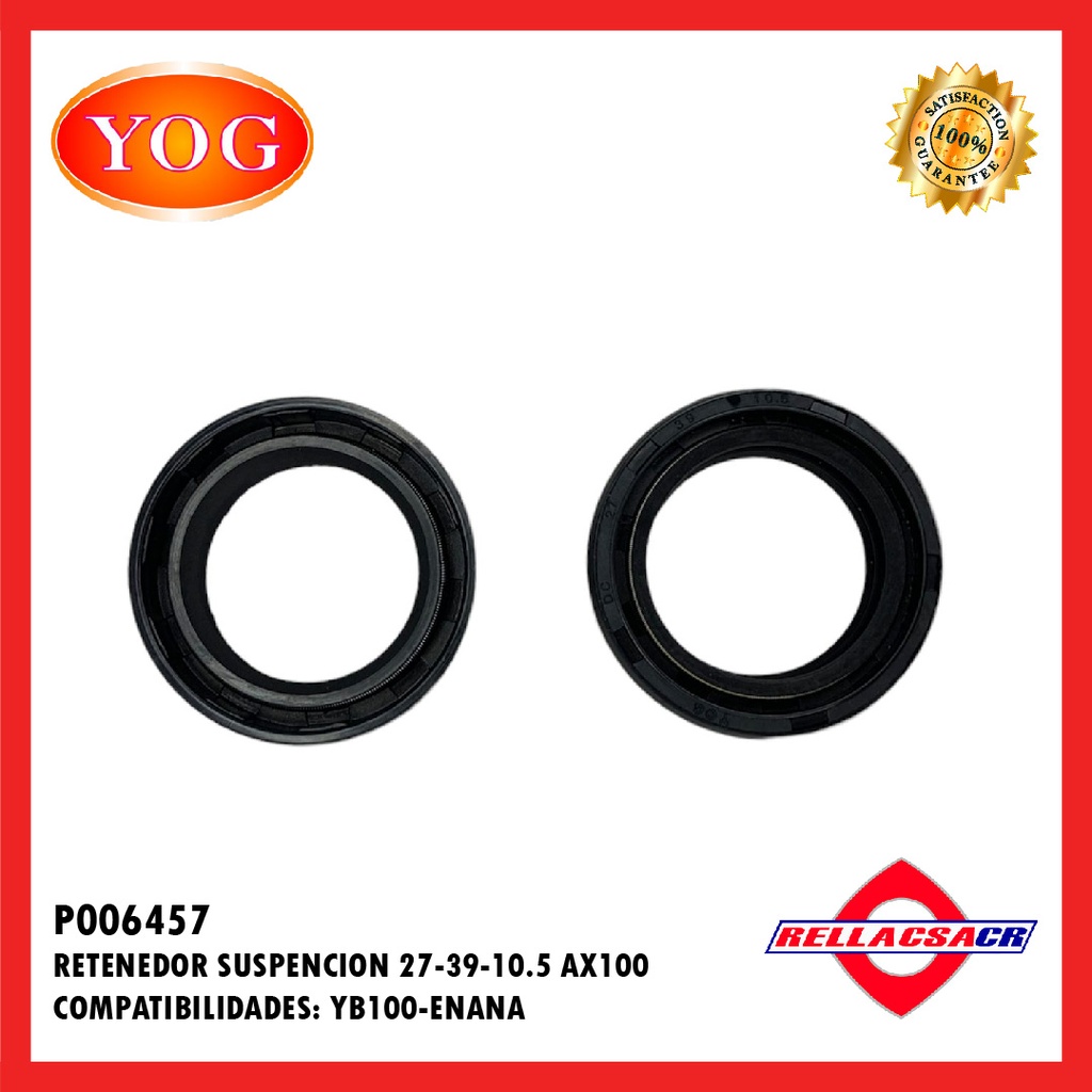 RETENEDOR SUSPENCION 27x39x10.5 AX 100