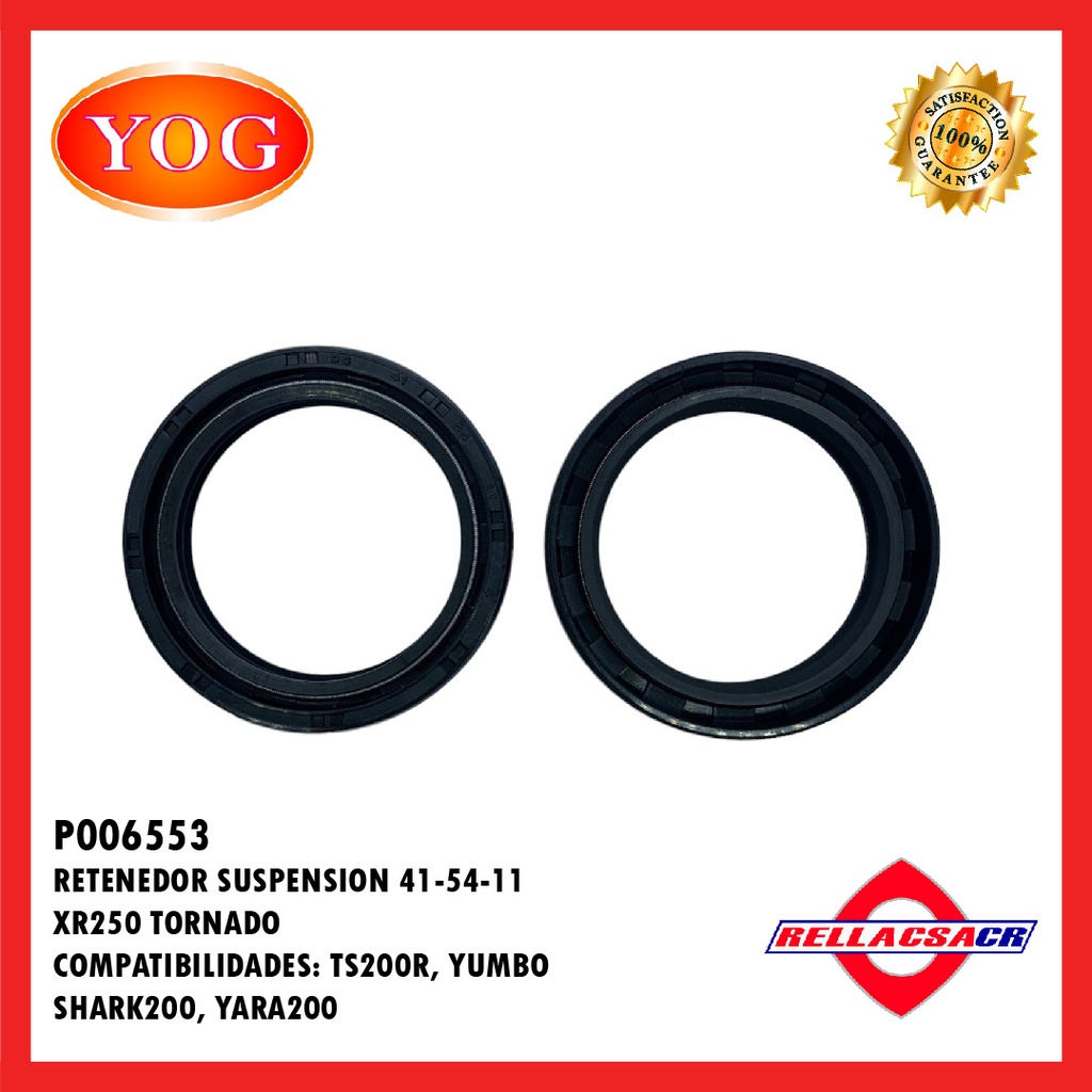 RETENEDOR SUSPENSION 41x54x11 XR250 TORNADO