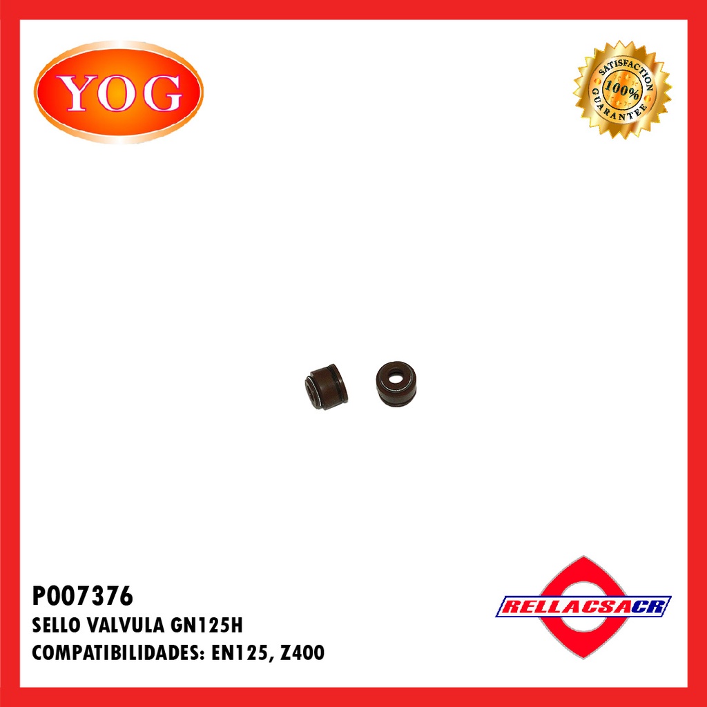 SELLOS VALVULA GN125 H (PAR)