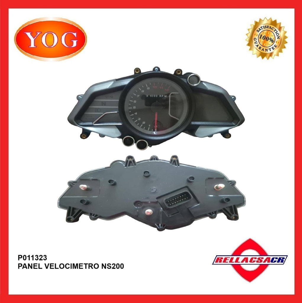 PANEL VELOCIMETRO BAJAJ PULSAR NS200