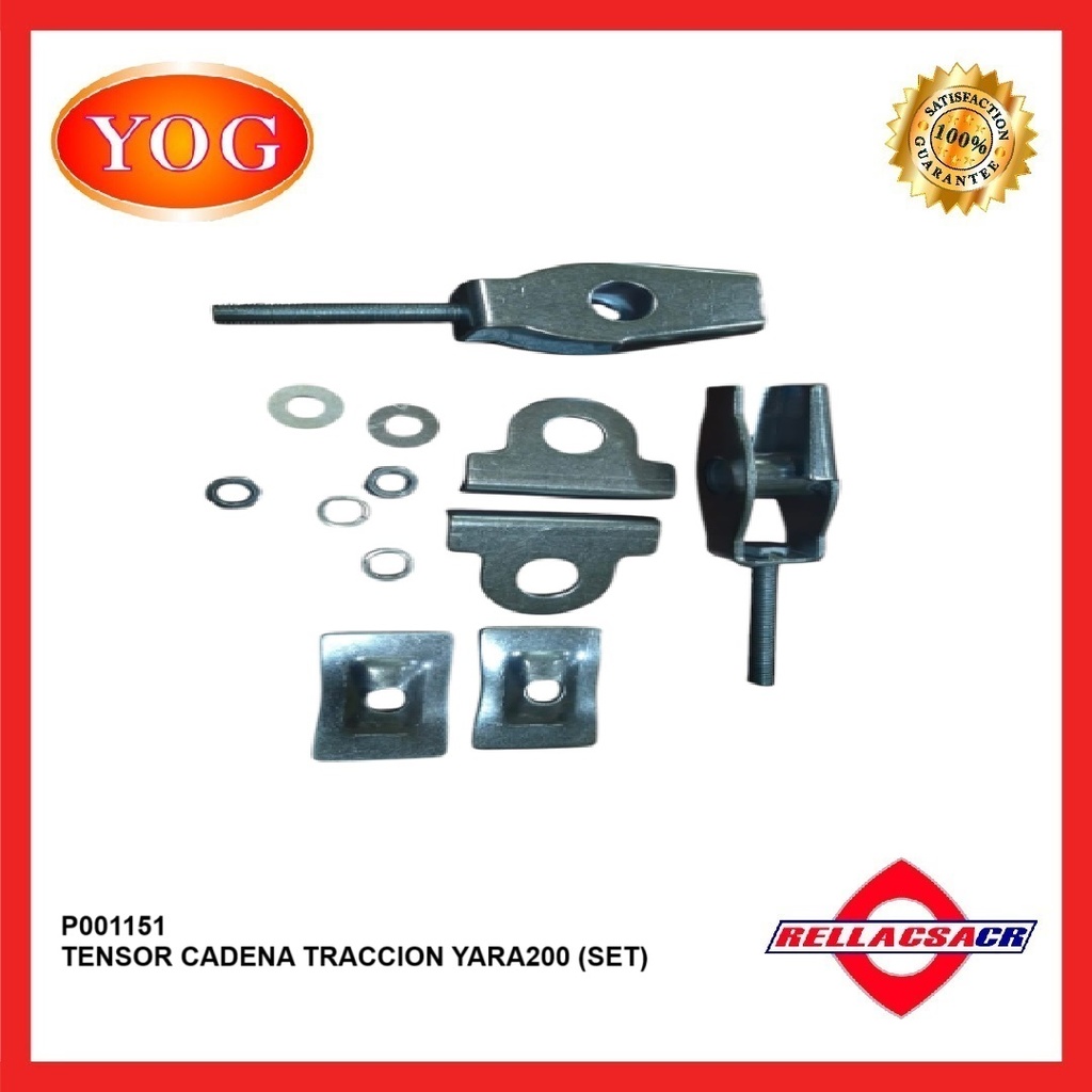 TENSOR CADENA TRACCION YARA200 (SET)