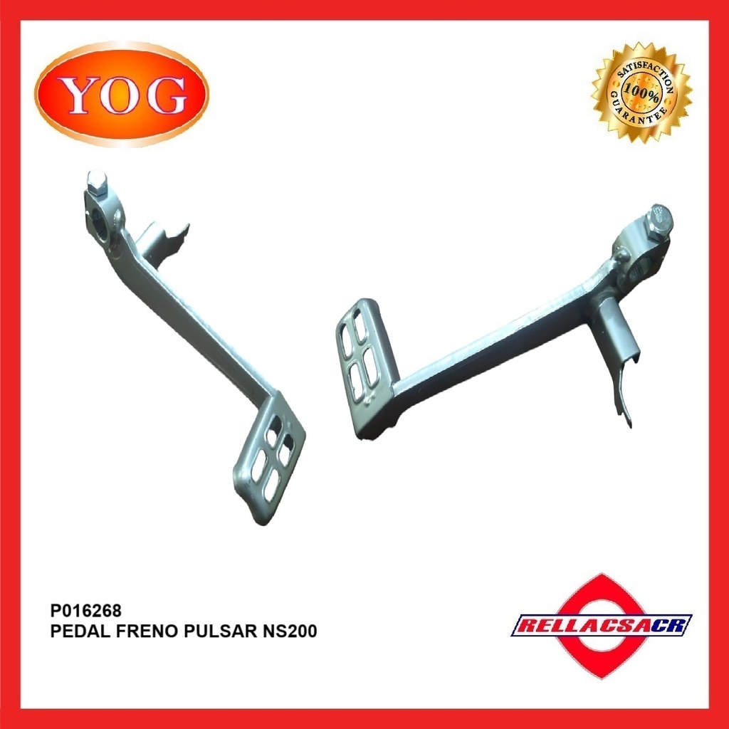 PEDAL FRENO PULSAR NS200