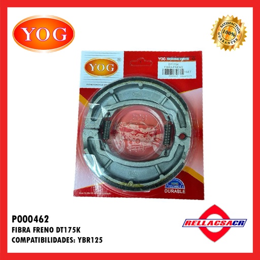 [P000462] FIBRA FRENO YBR 125 ED