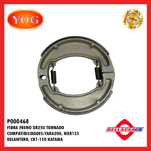 [P000468] FIBRA FRENO XR150 L